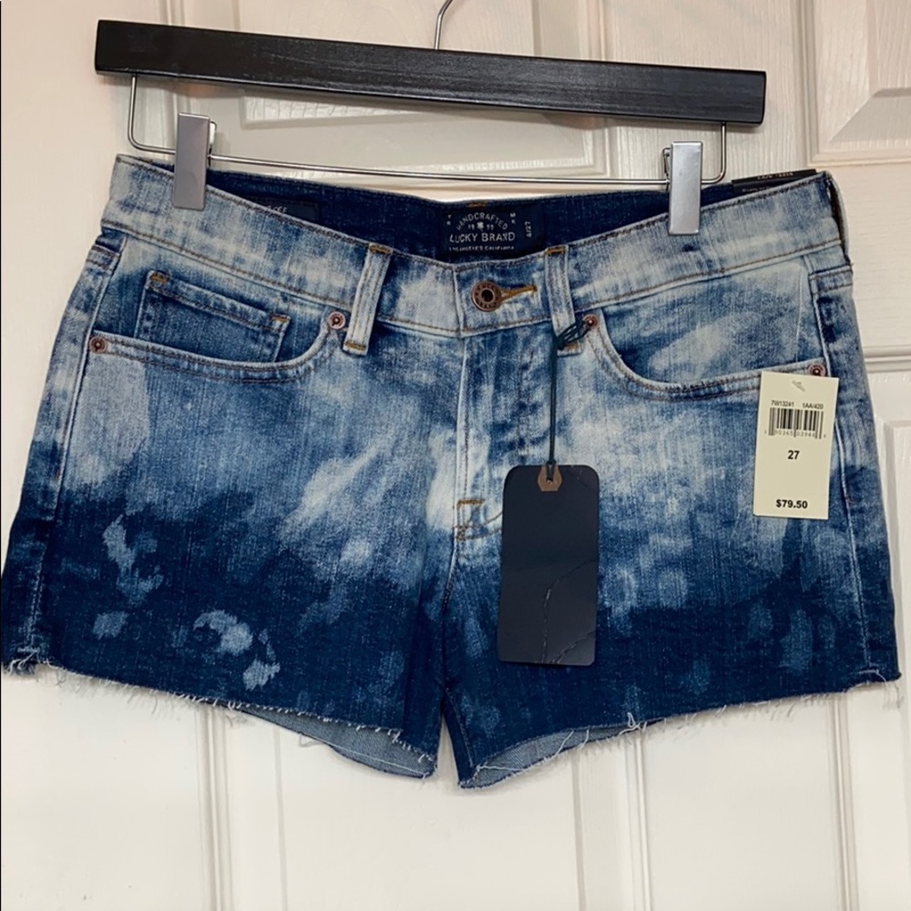 Acid wash Lucky Brand shorts